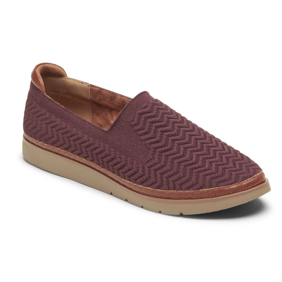 rockport_kadin_cobb_hill_camryn_slip_on_patlican_tekstil_eko.jpg Rockport Kadın Cobb Hill Camryn Slip-on Patlıcan Tekstil Eko - Görsel 1