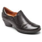 Rockport Kadın Defne Slip-on Siyah Deri