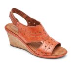 Rockport Kadın Janna Delikli Slingback Russet