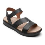 Rockport Kadın Kells Bay 3 Askılı Sandalet Siyah