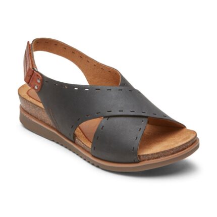 Rockport Kadın Mayıs Arkası Açık Sandalet Siyah