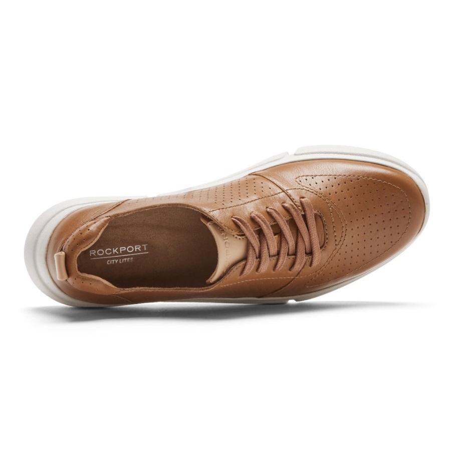 Rockport Kadın R-evolution Yıkanabilir Bağcıklı Spor Ayakkabı Kimyon Yıkanabilir - Görsel 4