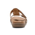 Rockport Kadın Rubey Slayt Sandal Taupe çok Deri - Görsel 5