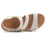 Rockport Kadın Sırt Ayarlanabilir Asimetrik Sandal Metalik - Görsel 4