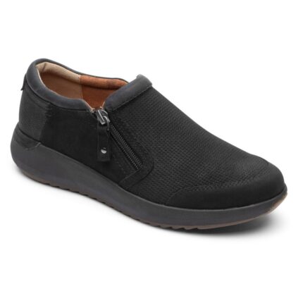 Rockport Kadın Skylar Zip Slip-on Siyah