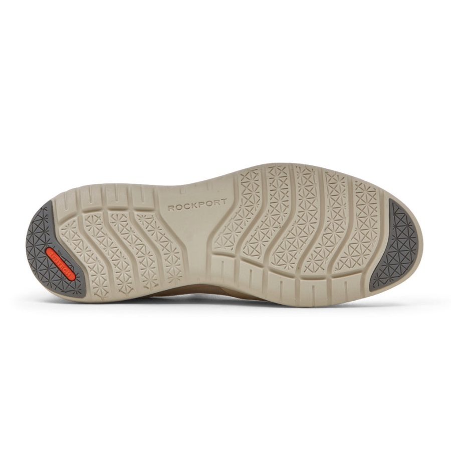 Rockport Kadın Toplam Hareket Sporu örgü Slip-on Beyaz Humus Eko - Görsel 3