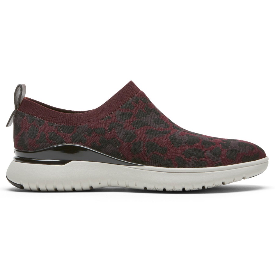 Rockport Kadın Toplam Hareket Sporu Yüksek Slip-on öküz Kanlı Leopar - Görsel 2
