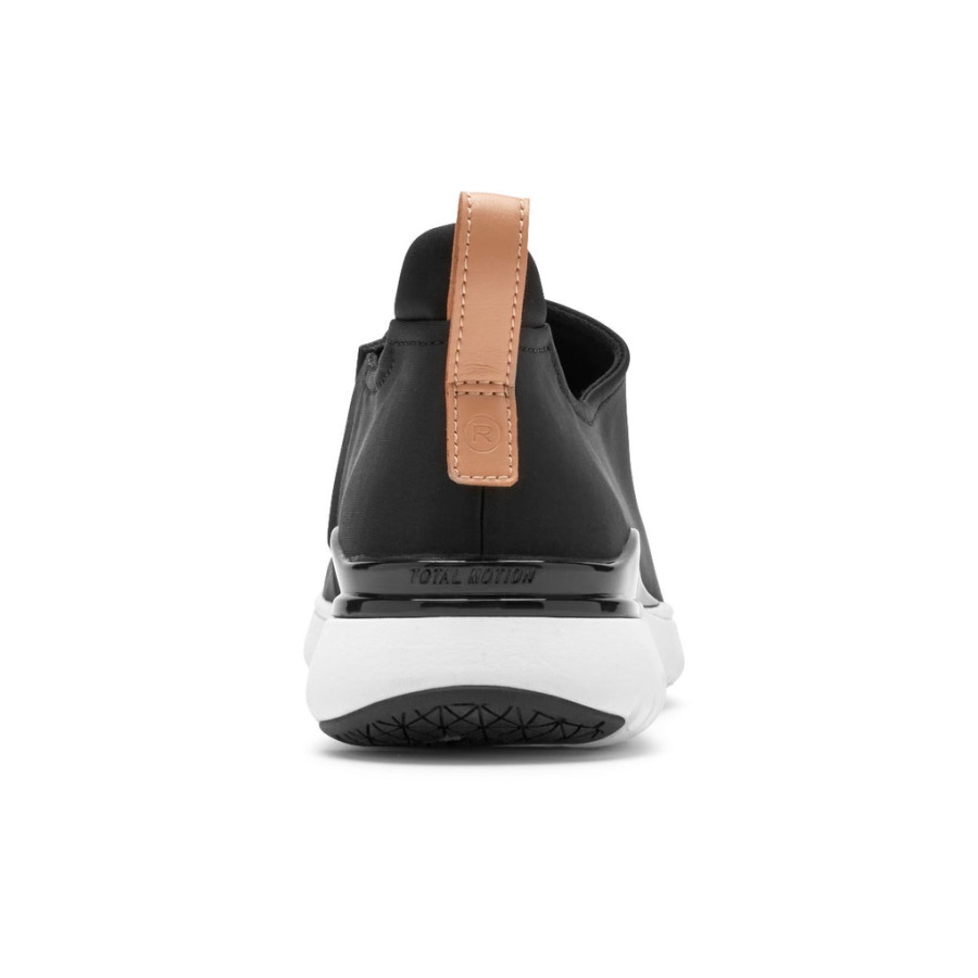 Rockport Kadın Toplam Hareket Sporu Yüksek Slip-on Siyah Likra - Görsel 5