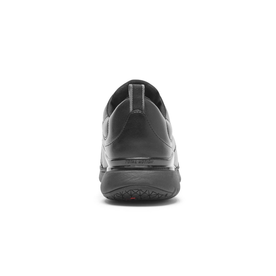 Rockport Kadın Total Motion Spor Spor Ayakkabı Siyah Deri - Görsel 5