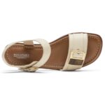 Rockport Kadın Total Motion Zadie Tokalı Sandalet Vanilya - Görsel 4