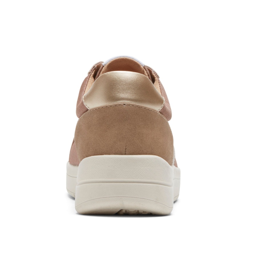 Rockport Kadın Truflex Navya Retro Spor Ayakkabı Boz Kahverengi - Görsel 5