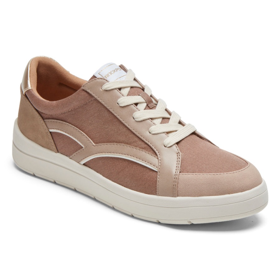 rockport_kadin_truflex_navya_retro_spor_ayakkabi_boz_kahverengi.jpg Rockport Kadın Truflex Navya Retro Spor Ayakkabı Boz Kahverengi - Görsel 1