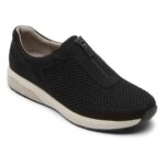 Rockport Kadın Trustride Prowalker Fermuarlı Spor Ayakkabı Siyah