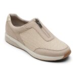 Rockport Kadın Trustride Prowalker Fermuarlı Spor Ayakkabı Vanilya