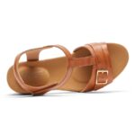 Rockport Kadın Vivianne T-kayış Sandalet Bal - Görsel 4