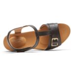 Rockport Kadın Vivianne T-kayış Sandalet Siyah - Görsel 4