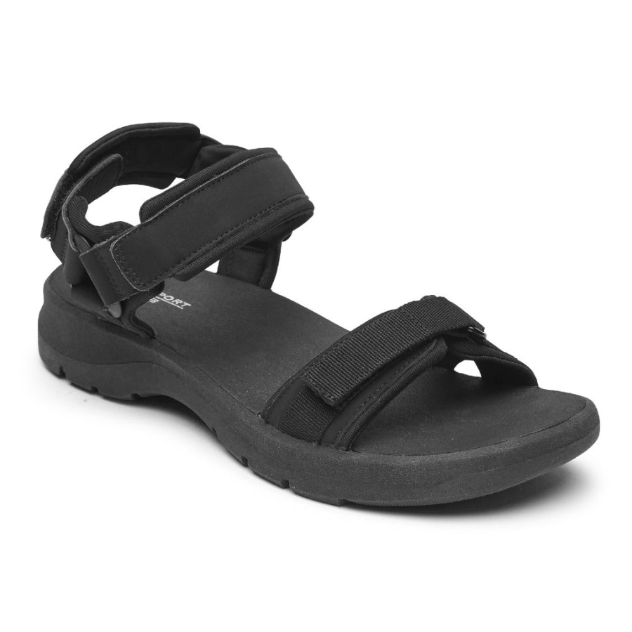 rockport_kadin_xcs_iz_tech_yikanabilir_sandalet_siyah.jpg Rockport Kadın Xcs Iz Tech Yıkanabilir Sandalet Siyah - Görsel 1