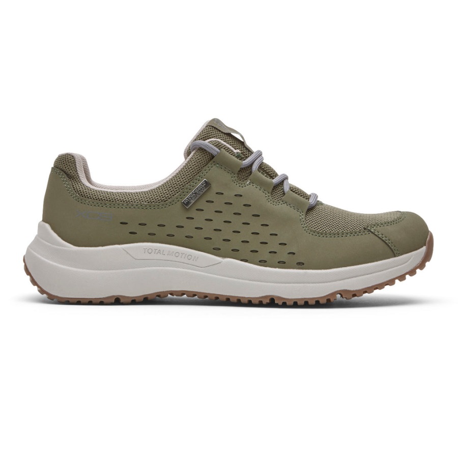 Rockport Kadın Xcs Toplam Hareket Izi Spor Ayakkabı-su Geçirmez Zeytin Eko - Görsel 2
