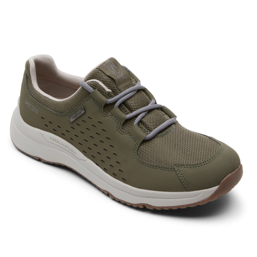 Rockport Kadın Xcs Toplam Hareket Izi Spor Ayakkabı-su Geçirmez Zeytin Eko - Görsel 1