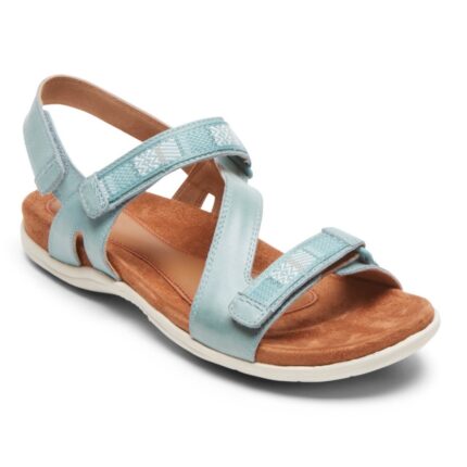 Rockport Kadın Yakut Asimetrik Sandal Mineral Mavisi