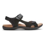Rockport Kadın Yakut Kayış Sandalet Siyah Nubuk - Görsel 2