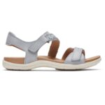 Rockport Kadın Yakut örgülü Sandal Mavi çok - Görsel 2